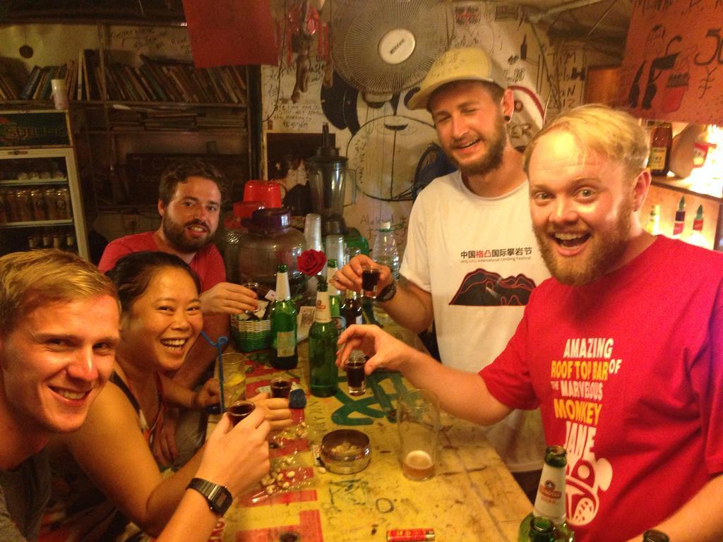 Monkey Jane'S Guesthouse Jangsuo Kültér fotó